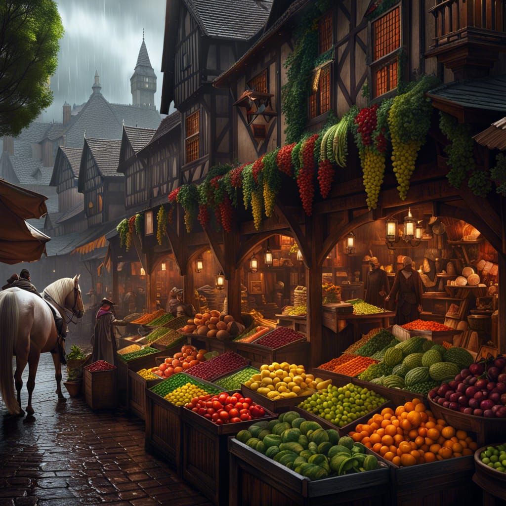 Medieval market