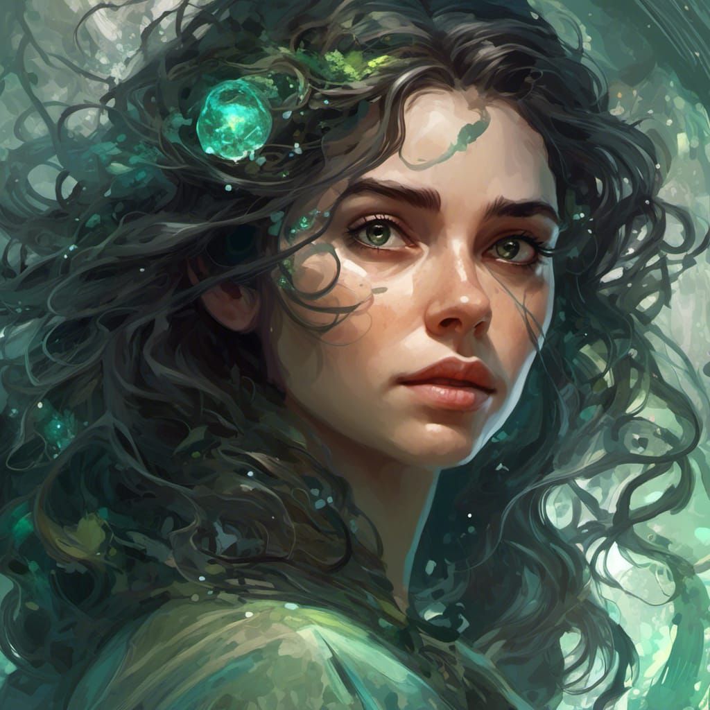 Hyperrealistic Portrait of a Celestial Researcher