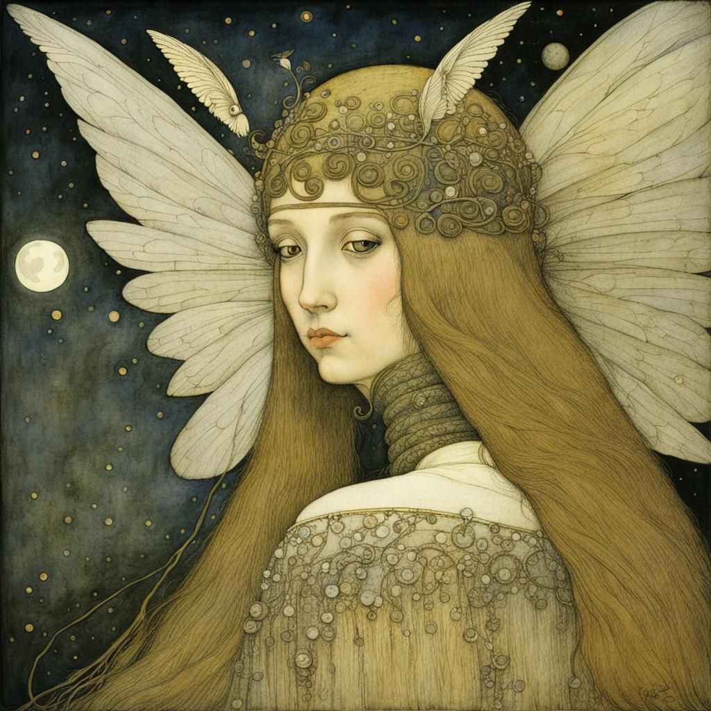 Fairytale Scene in the Style of John Bauer