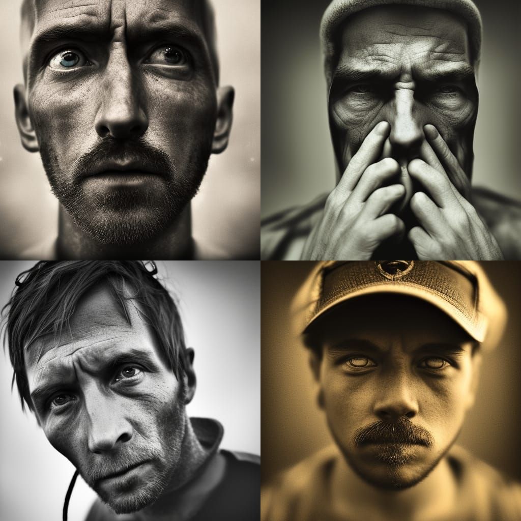 Hyperrealistic MegaMan Portrait in Dramatic Lighting