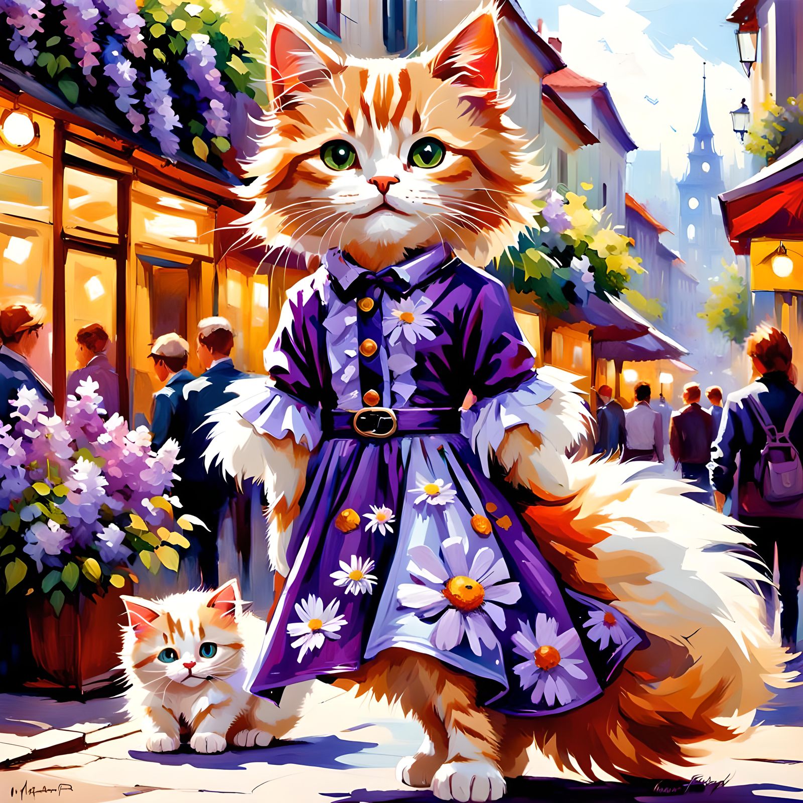 "Bella" Catwalks Amethyst Fashion.