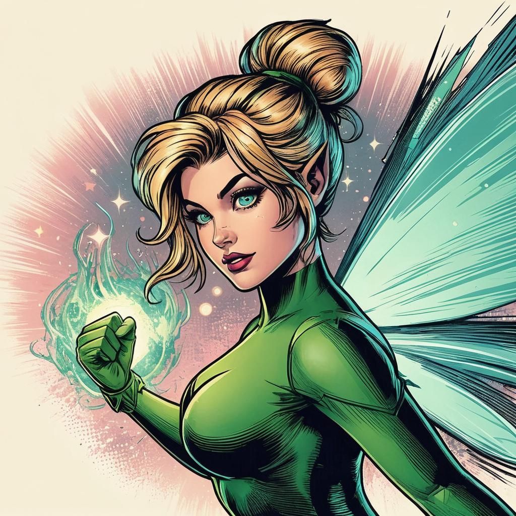 Classic Comic Book Style Illustration