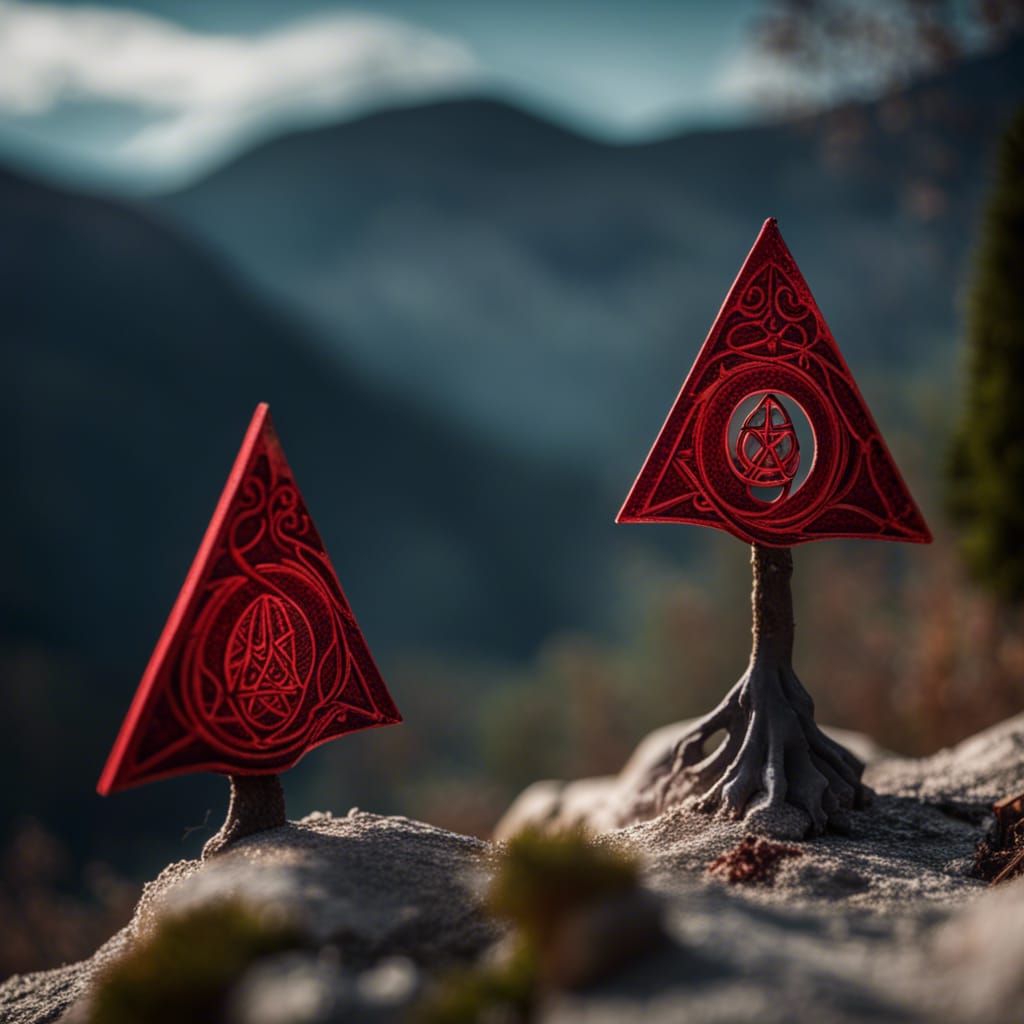 Red Tree Phoenix: Alchemical Revelation in Professional Phot...