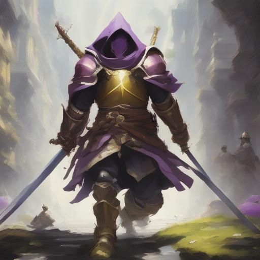 Armored Drider Kingdom Charge in Dark Fantasy Style