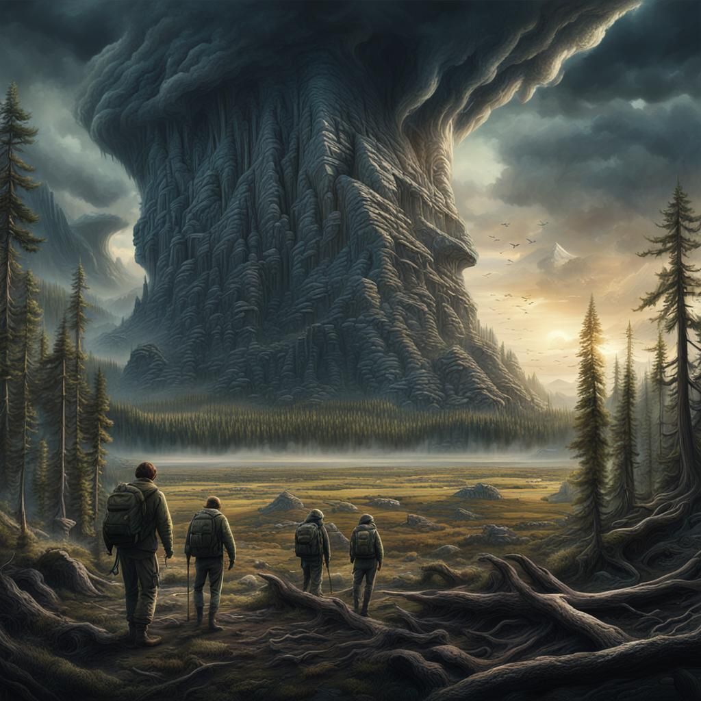 Tunguska Event: Epic Digital Matte Painting