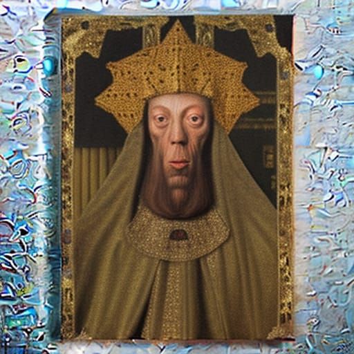 Lovecraft Habsburg Portrait in Medieval Style