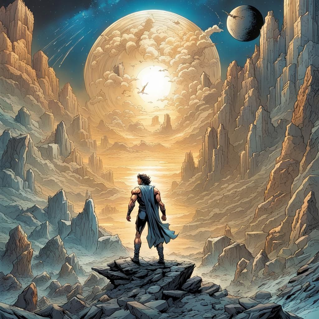 Apollo: God of Music in Comic Book Art