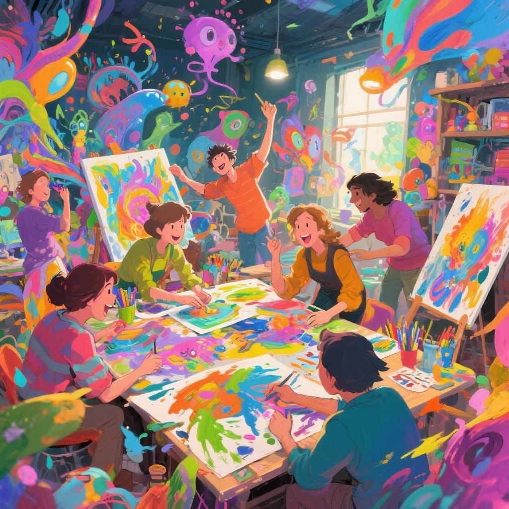 Joyful Collaboration: Fantastical Art Projects in Ghibli & S...
