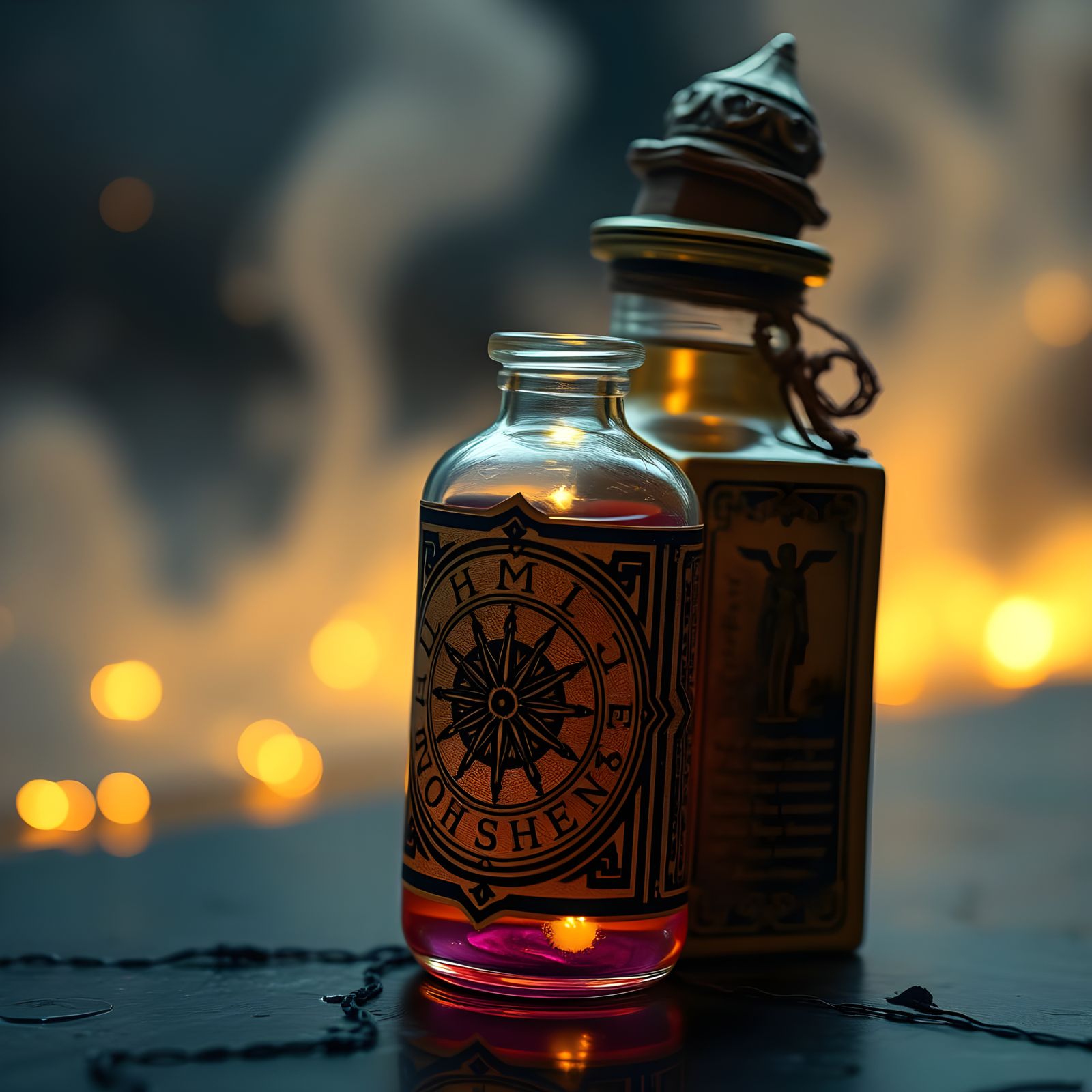 Ethereal Beauty Elixir in Ancient Alchemist Packaging