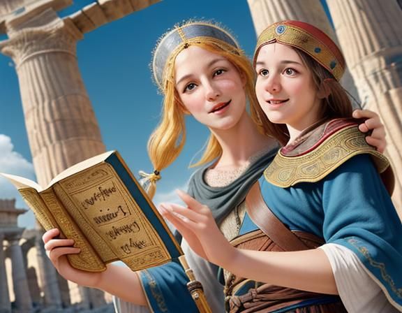 Traveling Bard: With a playful wink, announce you have no ne...