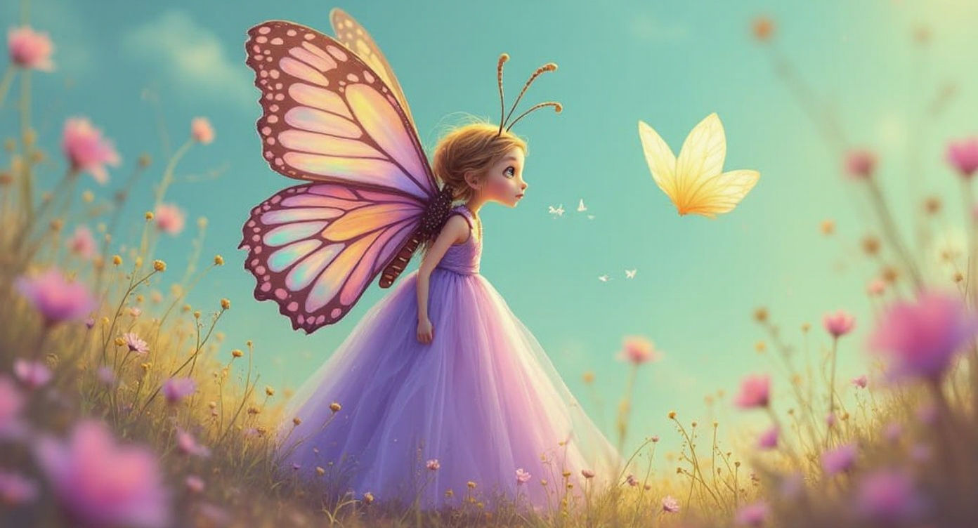 Butterfly's Bewilderment: A Visionary Art Scene