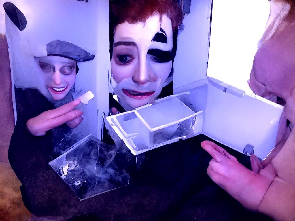 Surreal Mime Box Encounter After Crystal Use