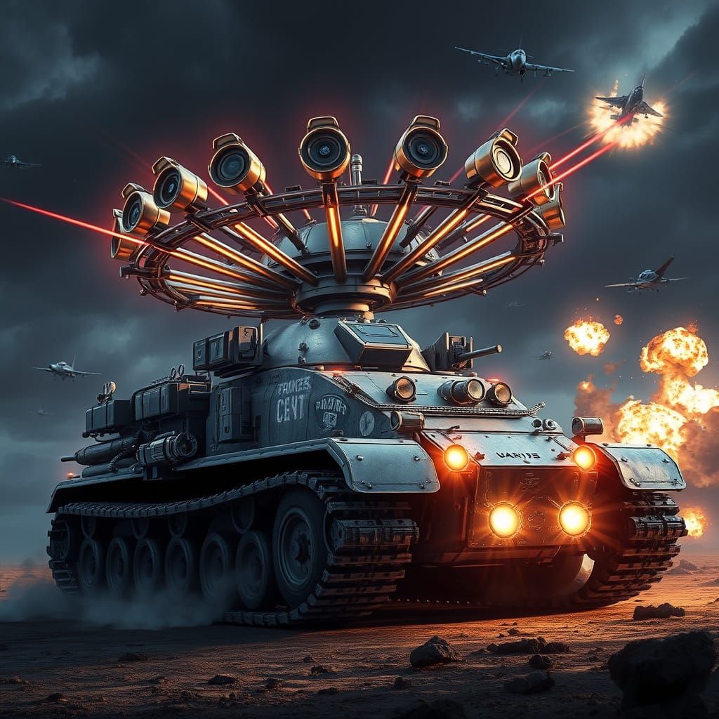 Gleaming Fire-Sword Laser System Dominates the Skies