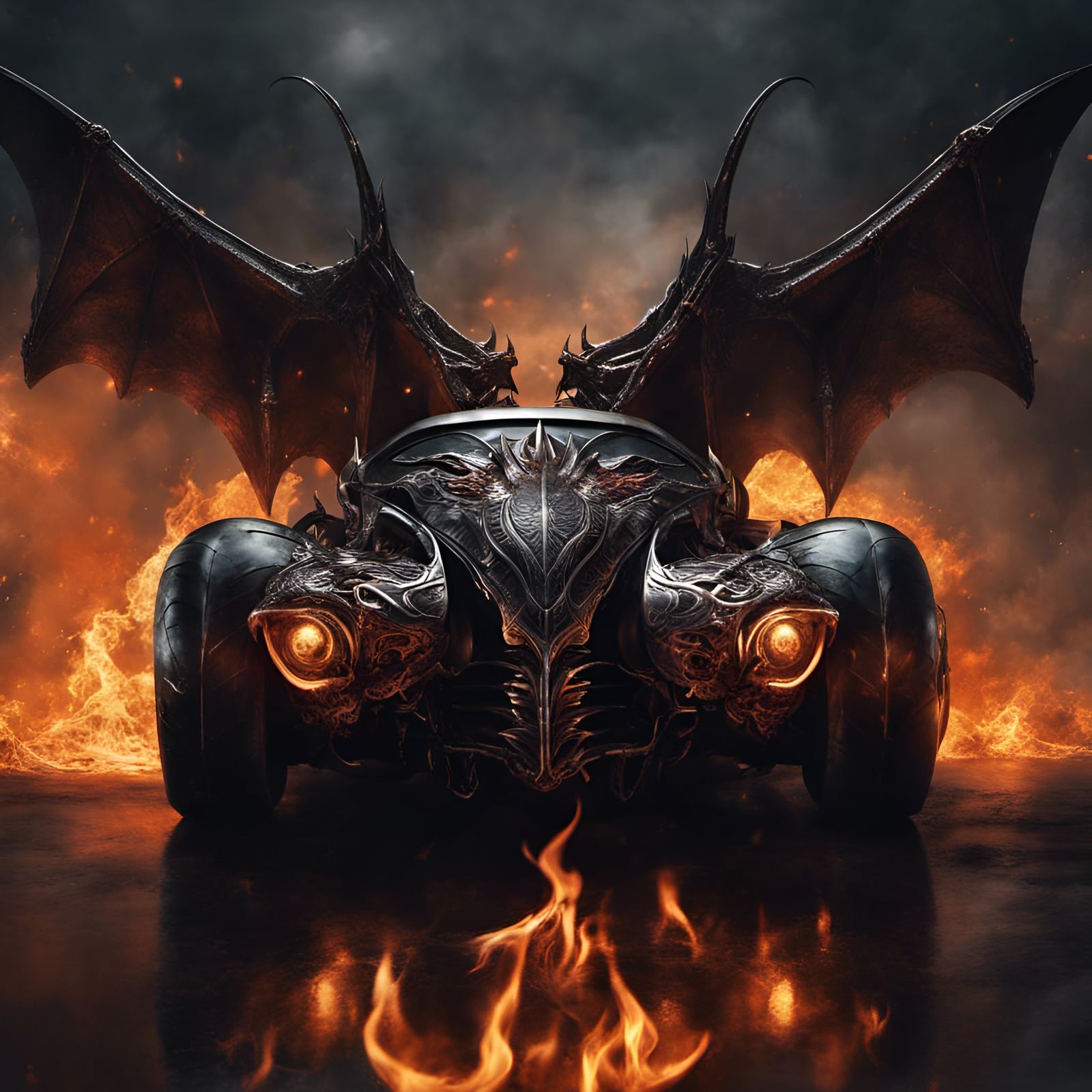 Even in Hell you have car lovers