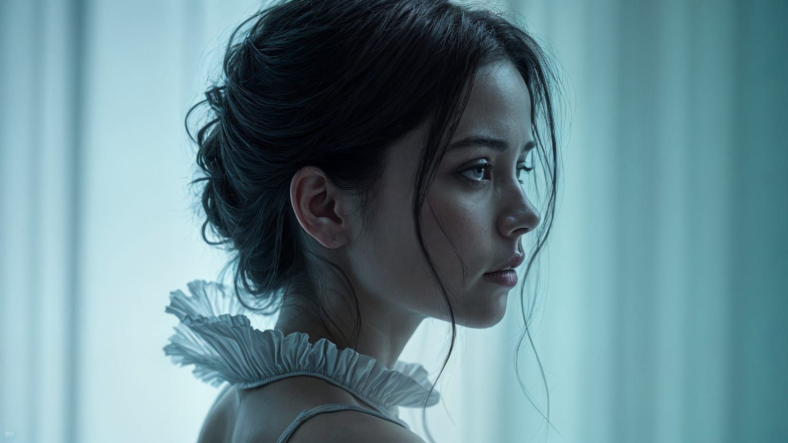 Portrait Photography Study in Midjourney Style