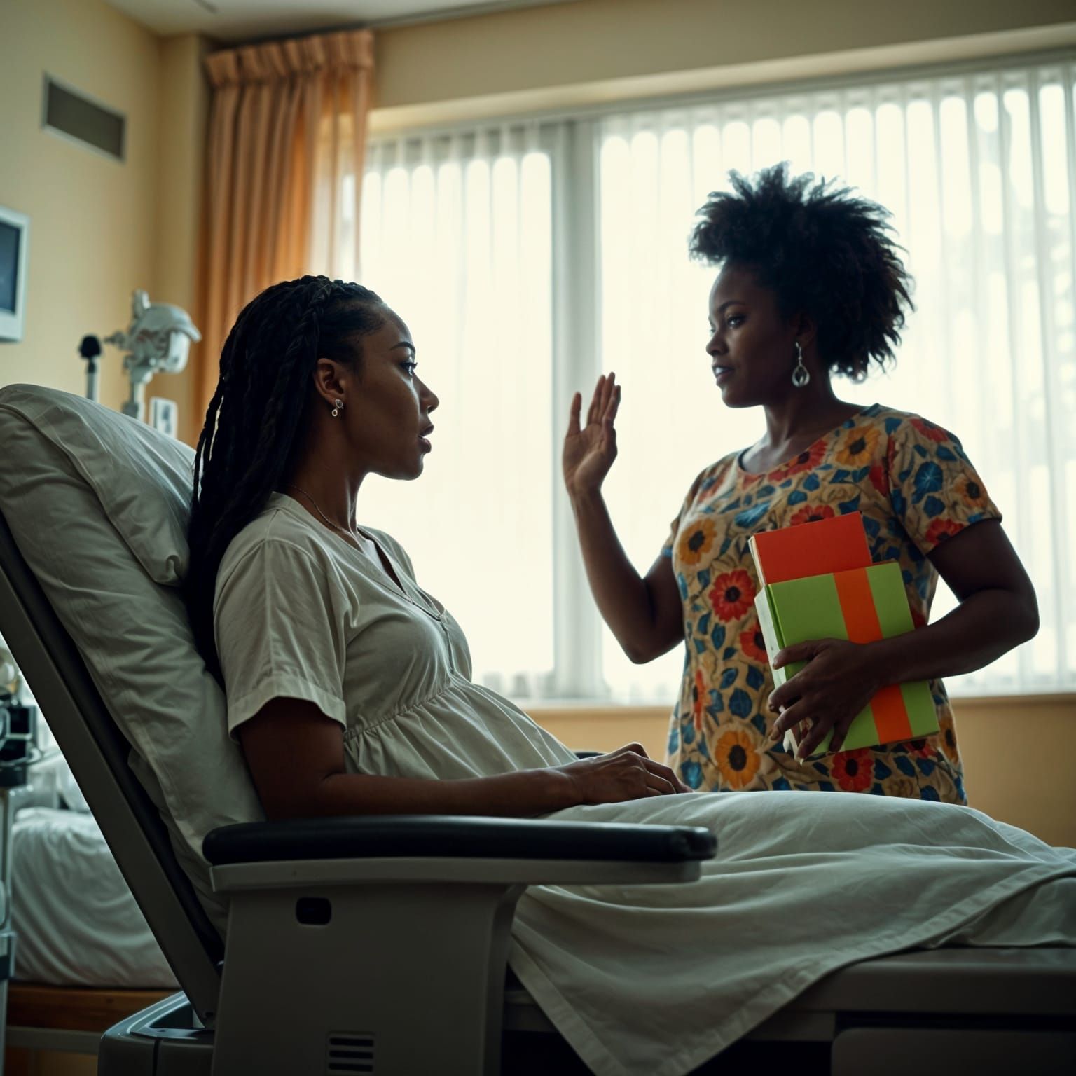 Mia's Chemotherapy: A Friend's Support in Hospital