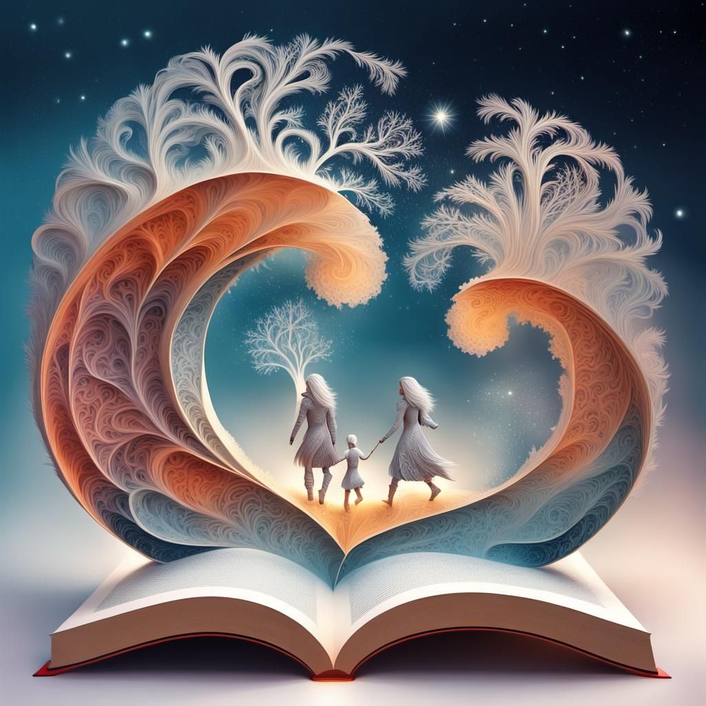 Fairytale Characters Enter Narnia from Art Cut Book