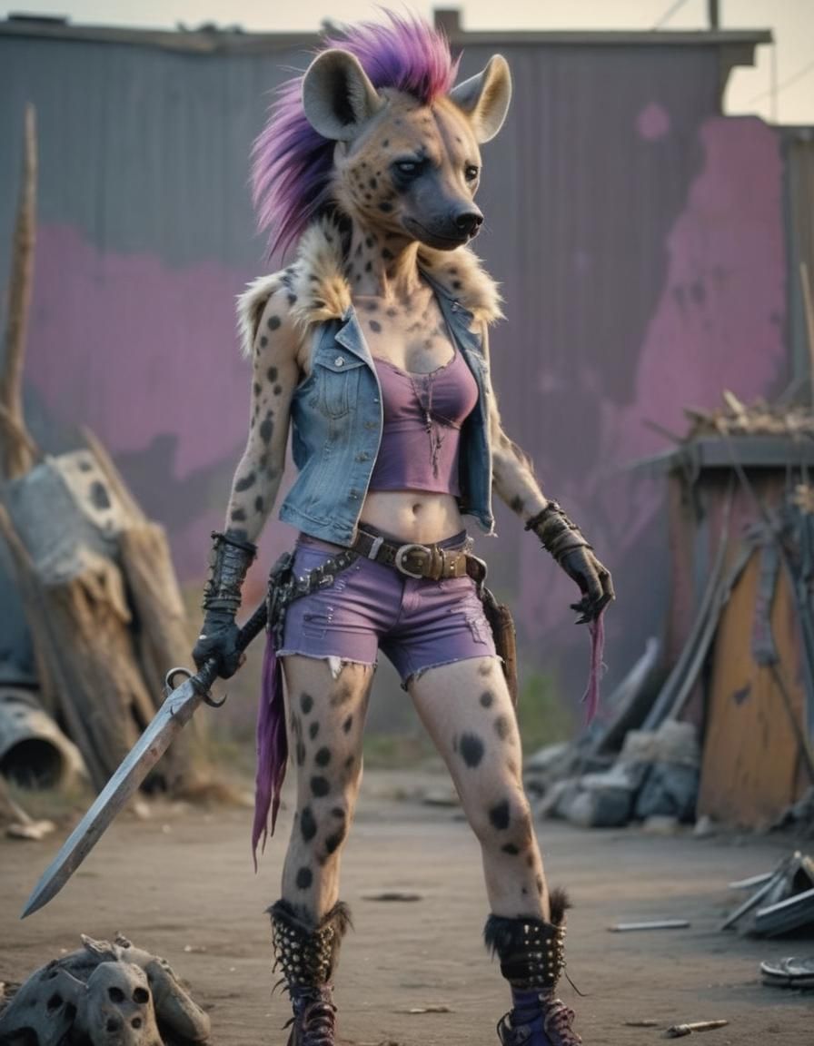 Gothic Junkyard Warrior Queen