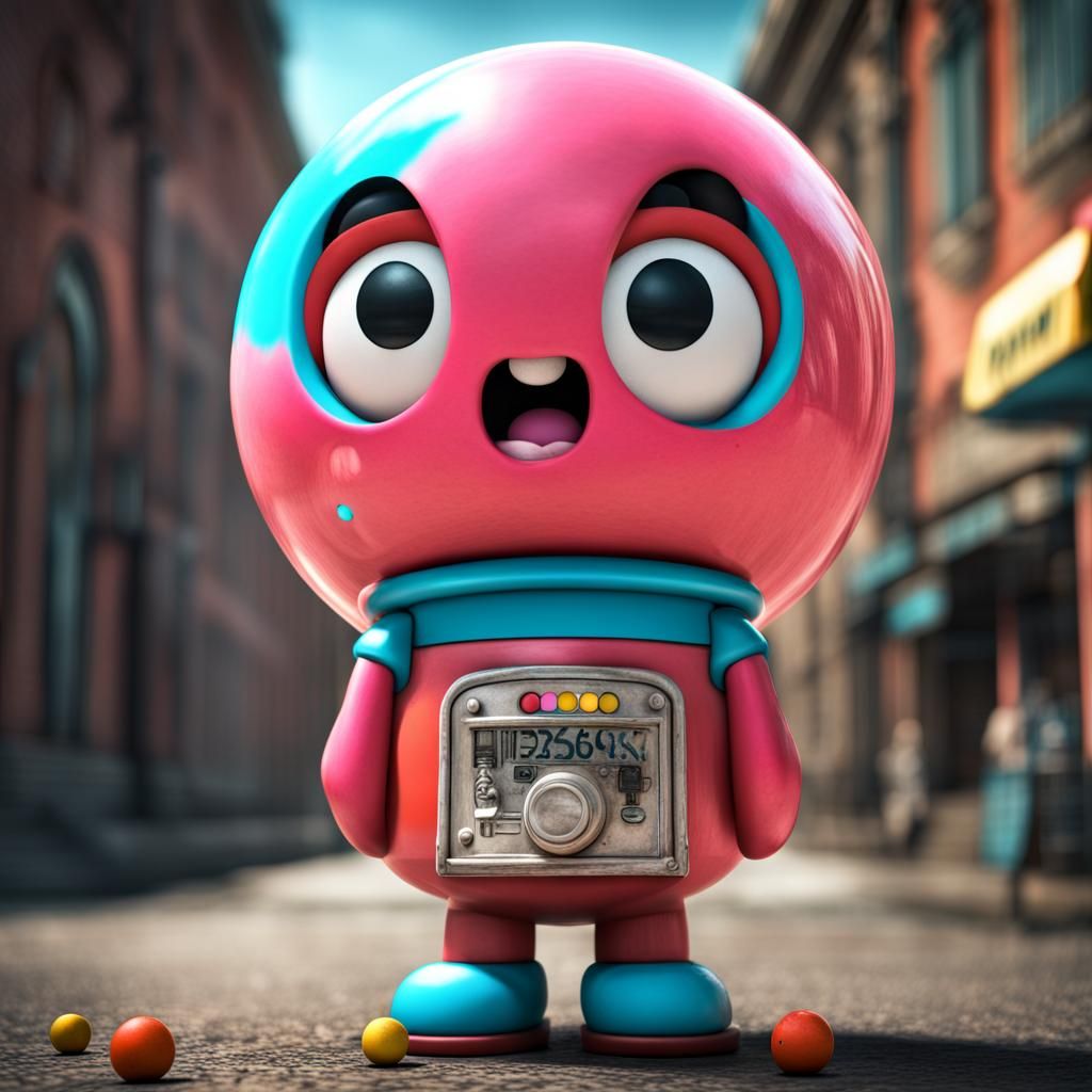 Hyperrealistic Gumball Watterson from The Amazing World of G...