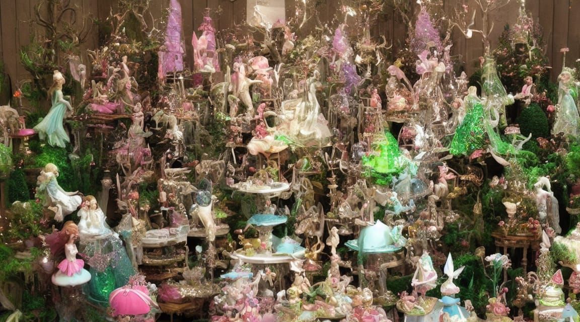 Enchanting Fairy Wonderland: A Whimsical Scene