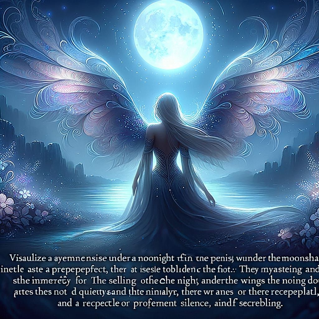 Moonshadow Muse in Ethereal Moonlight