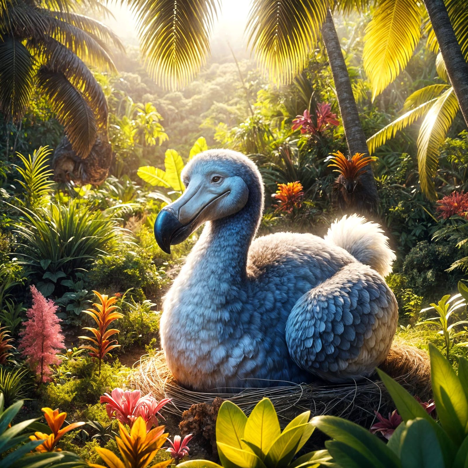 Dodo in Mauritius: A Portrait of Tranquility