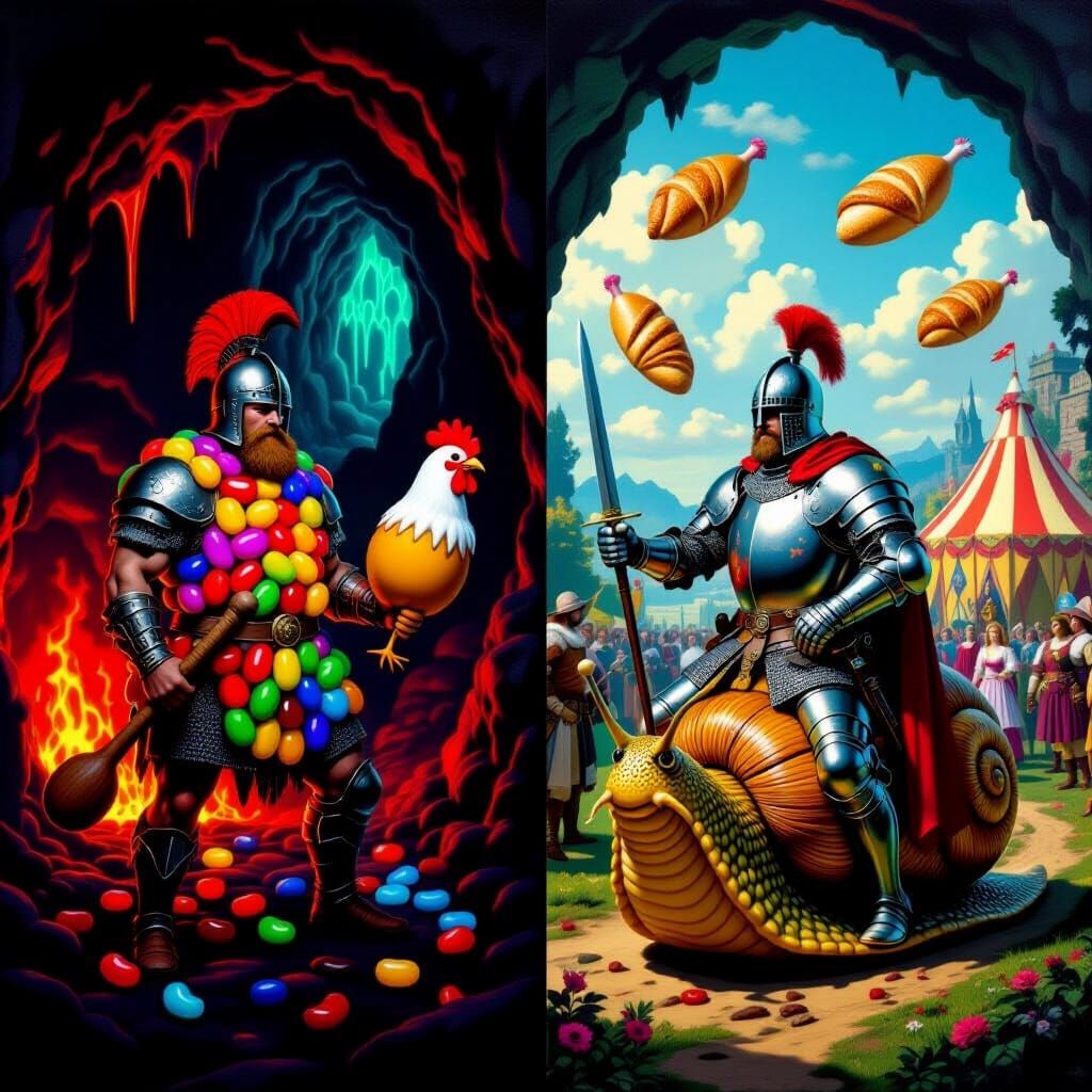 Man-At-Arms Evolution: From Jellybeans to Cheese Armor