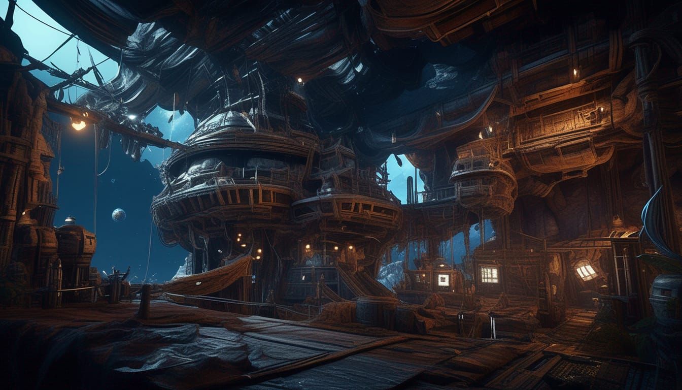 space pirate outpost
