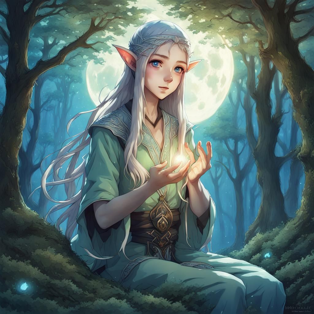Elven portrait
