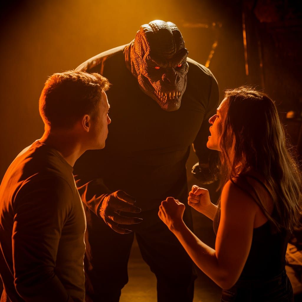 Sirzechs Lucifer Exudes Dominance in Tense Confrontation