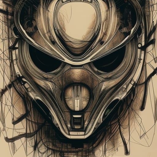 Female Roomba Robot in Epic Concept Art Style