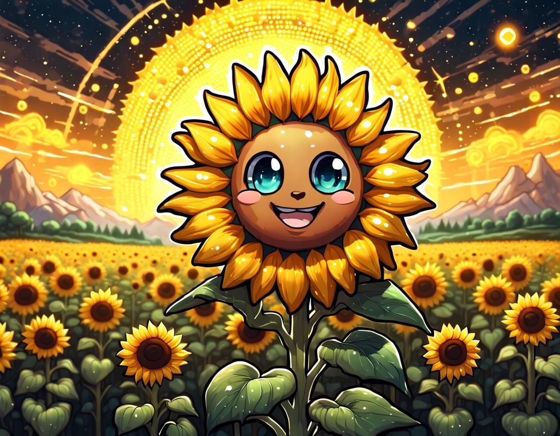The happy Sunflower