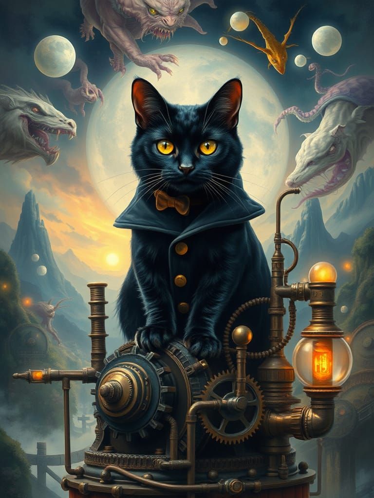 Steampunk Whispers of a Fantastical Realm