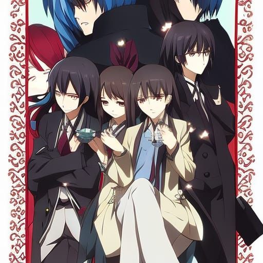 Poison Pills in Anime Key Visual Style