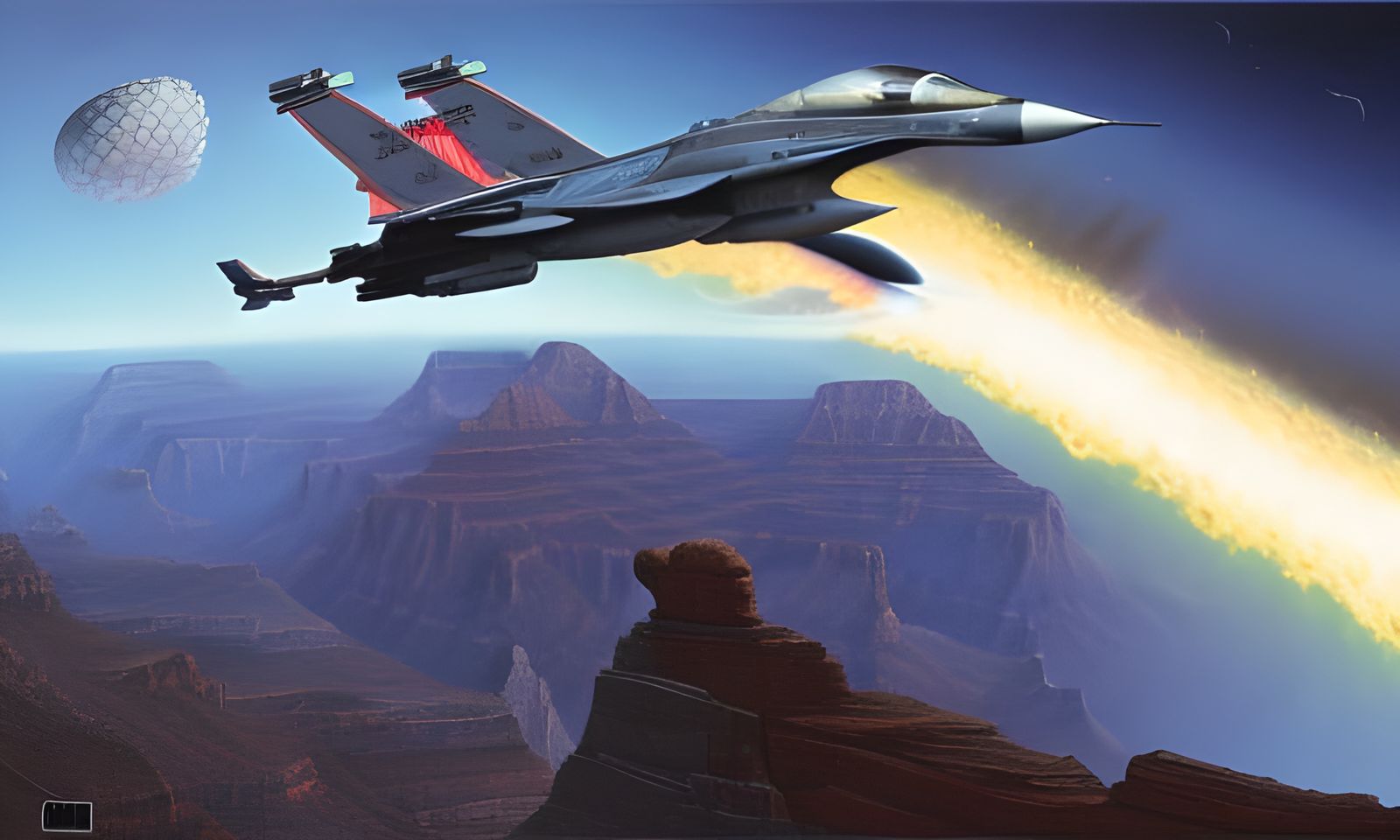 Futuristic F16 Jet (Continued)