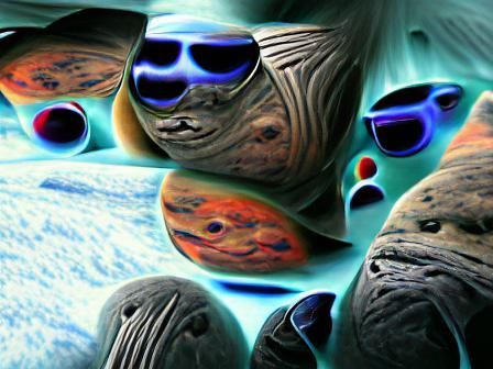 Vibrant Nebula with Swirling Stars