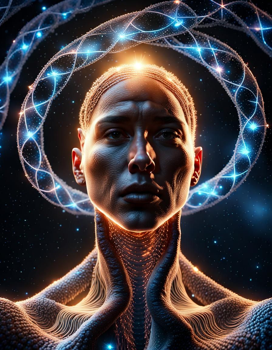 Luminous Figure Emerges from Star DNA