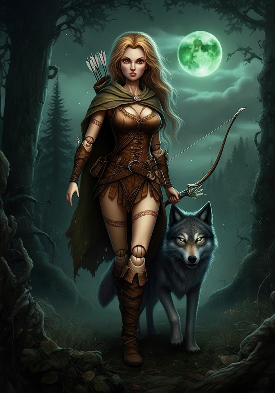 Female Threadborn Huntress