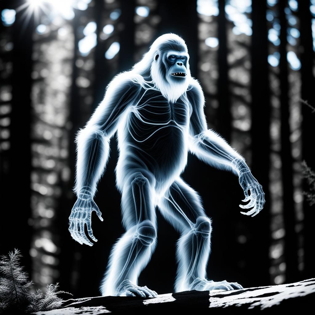 X-Ray of a Sasquatch VI