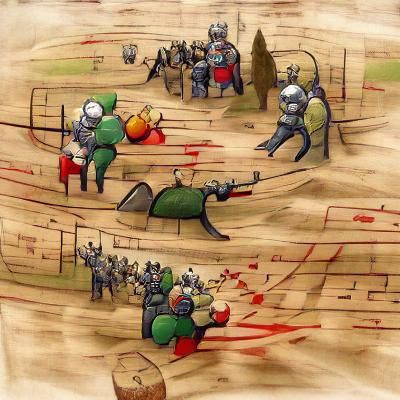 Epic Medieval Battle for Mankind's Fate
