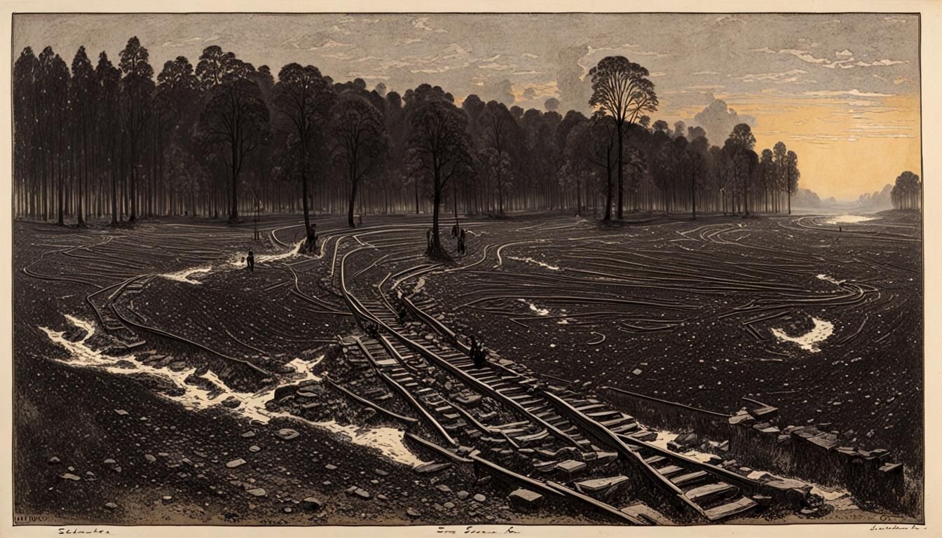 Romantic Edwardian Woman Succumbs to Fiery Embers