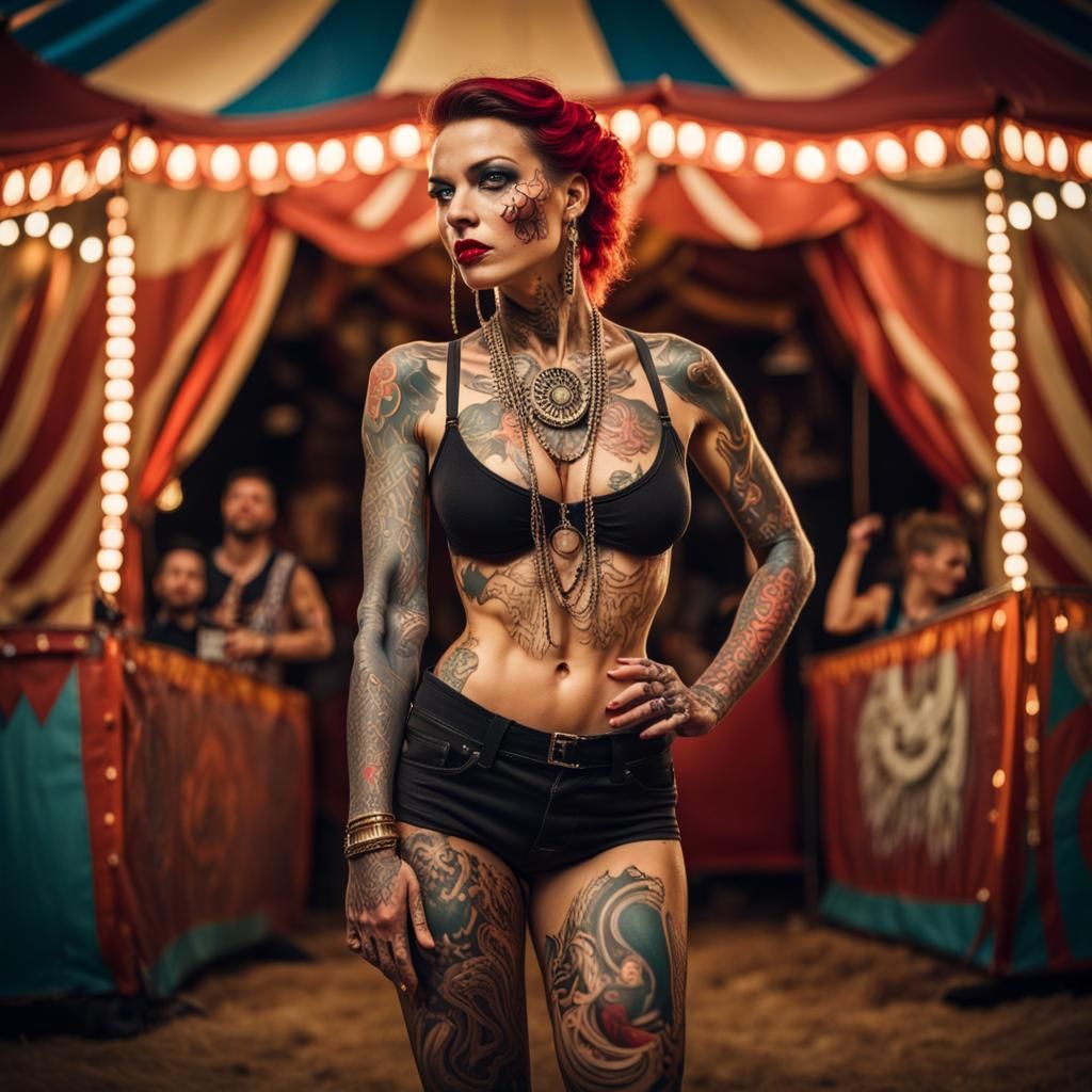 The Tattooed Lady 1