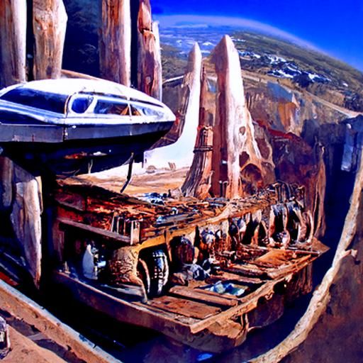 Orbital Habitats Around Earth in Gurney Style