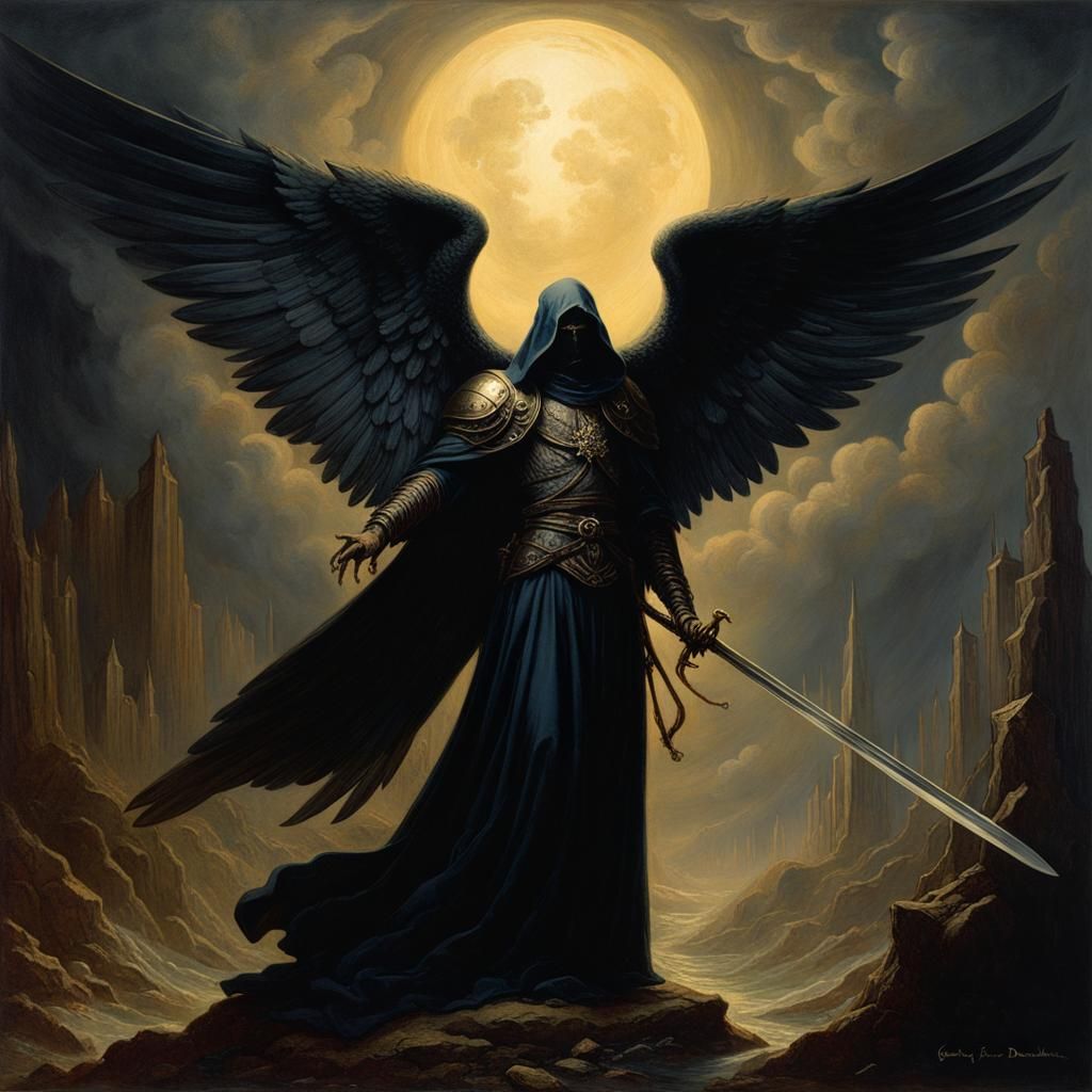 Angel of Death in Somber Realm