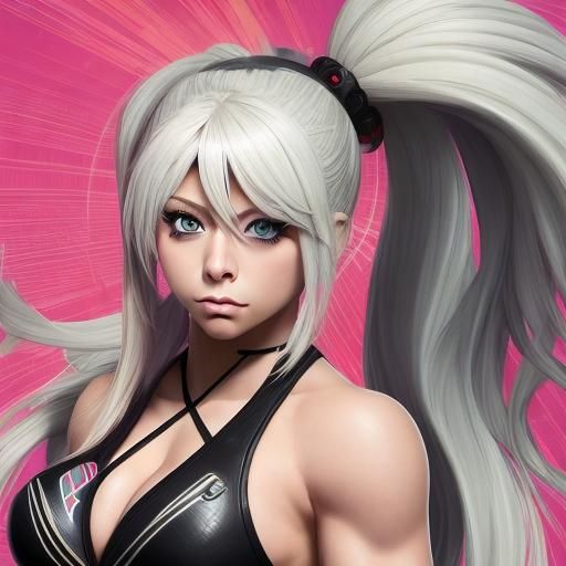 Alexa Bliss as Anime Samurai Warrior