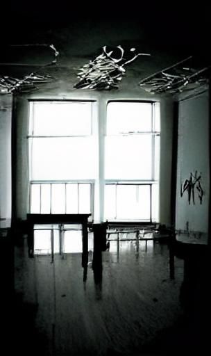 Creepy Demons Dancing in Abandoned White Room