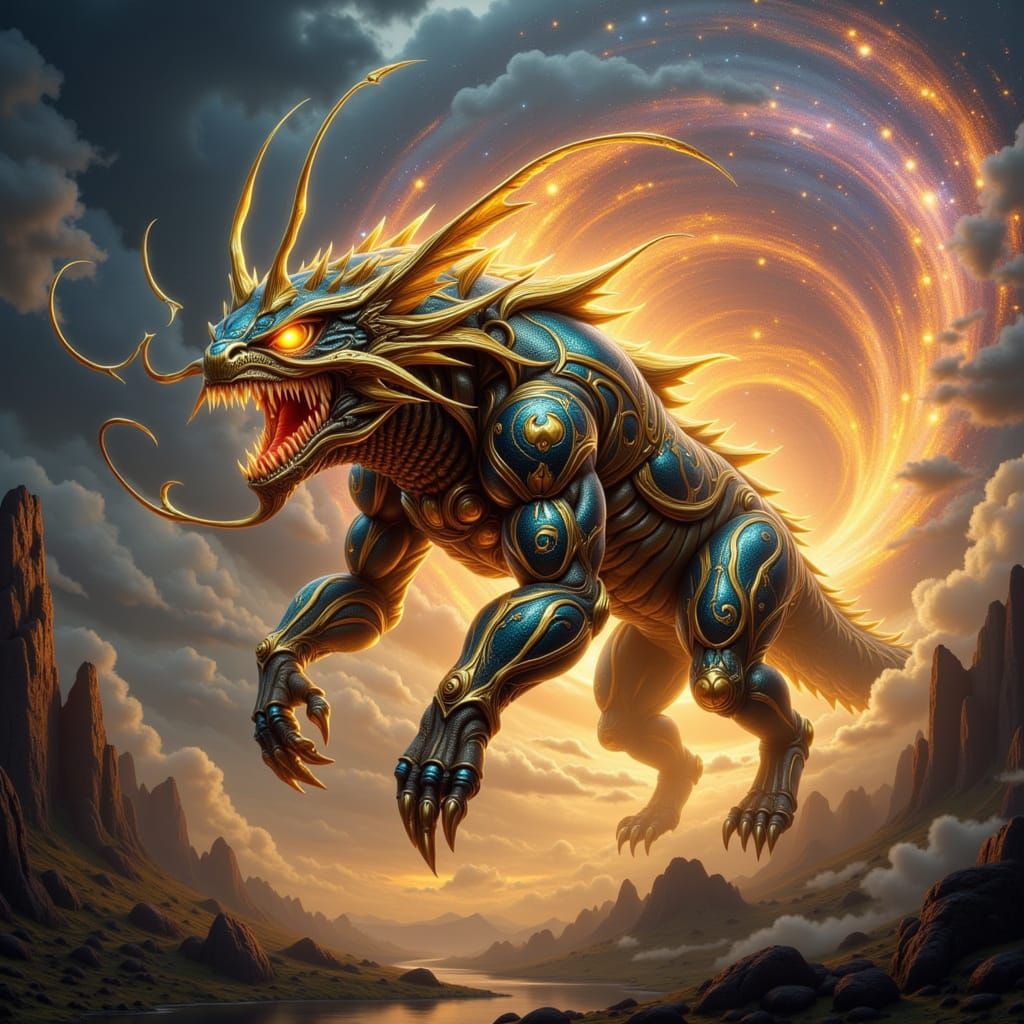 Majestic Roomba Hovering with Arcane Energy