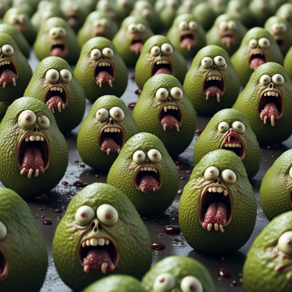 Avocado zombies