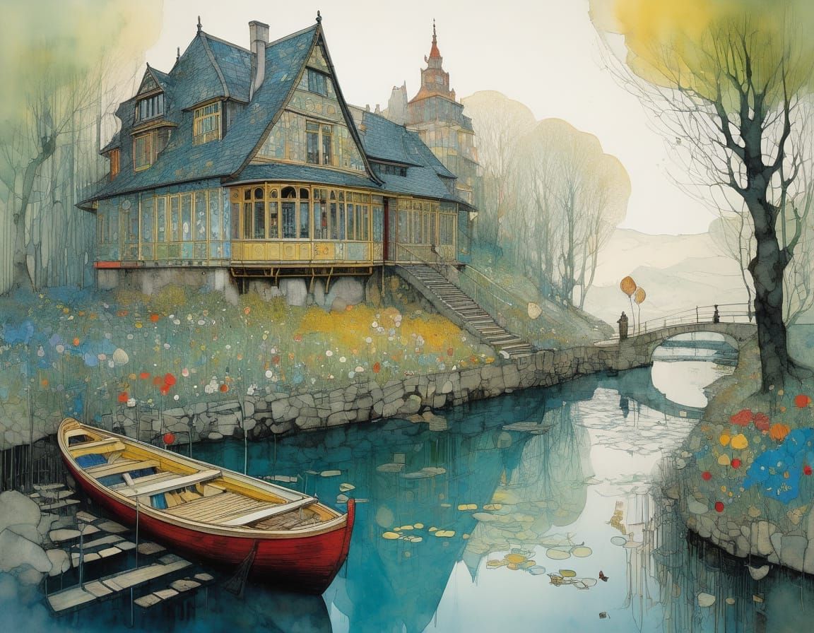 Intricate Spring Florals in Vibrant Colors