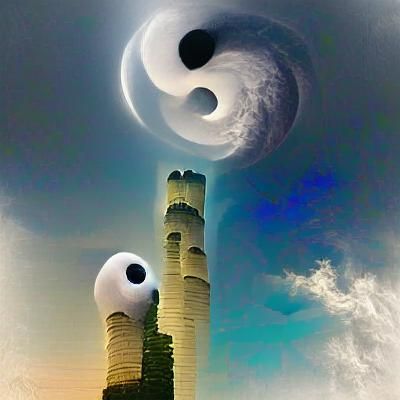 Yin and Yang Towers: A Study in Balance